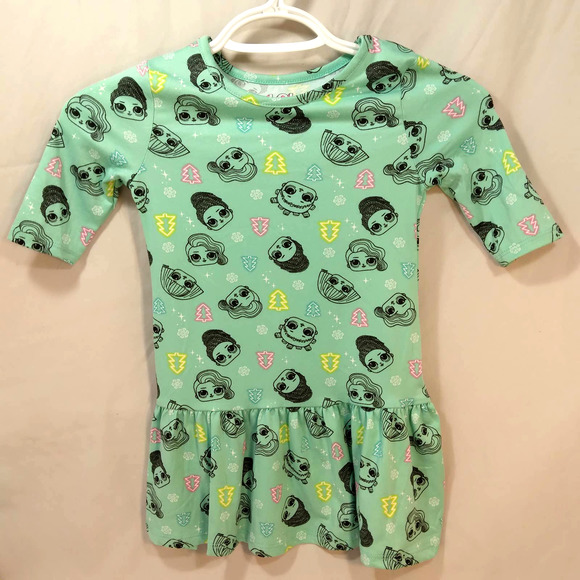 LOL Surprise Girls Holiday Dress - Picture 1 of 5